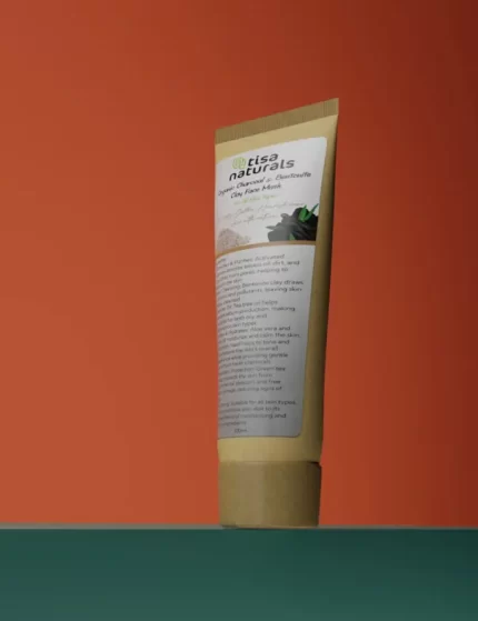 Organic Charcoal & Bentonite Clay Face Mask (100ml)